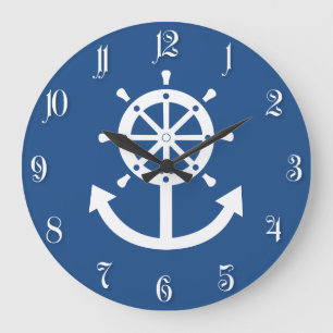 Reloj Redondo Grande Volante de dirección y anclaje