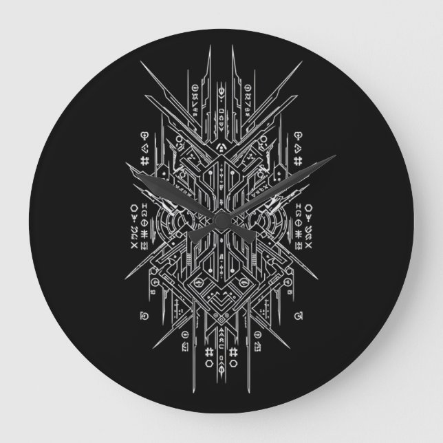 Reloj Redondo Grande Wall Clock (Anverso)