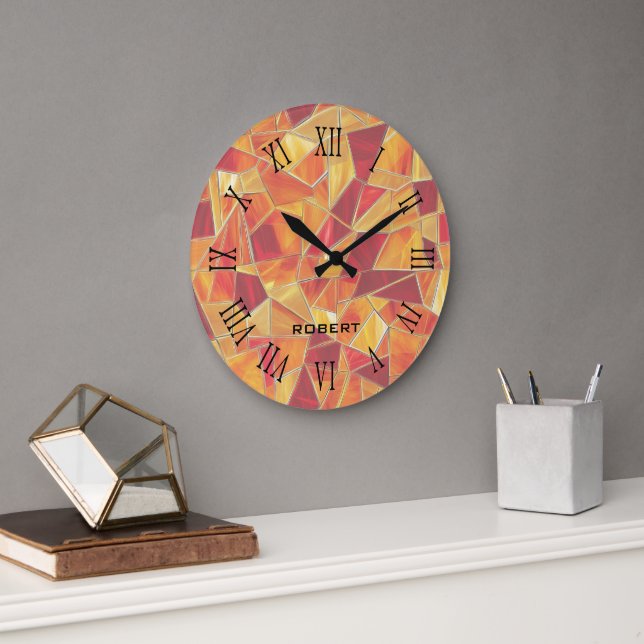 Reloj Redondo Grande Wall Clock (Oficina)