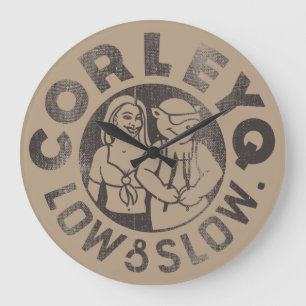 Reloj Redondo Grande Wall Clock in tan/black (3 sizes/shapes)