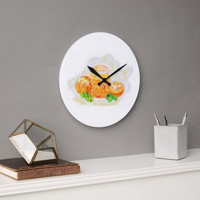 Reloj Redondo Grande Wall Clock : Still Life (Oficina)