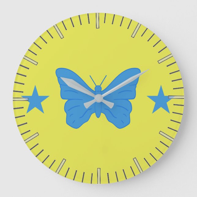 Reloj Redondo Grande Wall Clock with Flag of Bady Bassit, Brazil (Anverso)