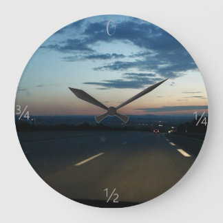 Reloj Redondo Grande Wanduhr fahrt in die Nacht