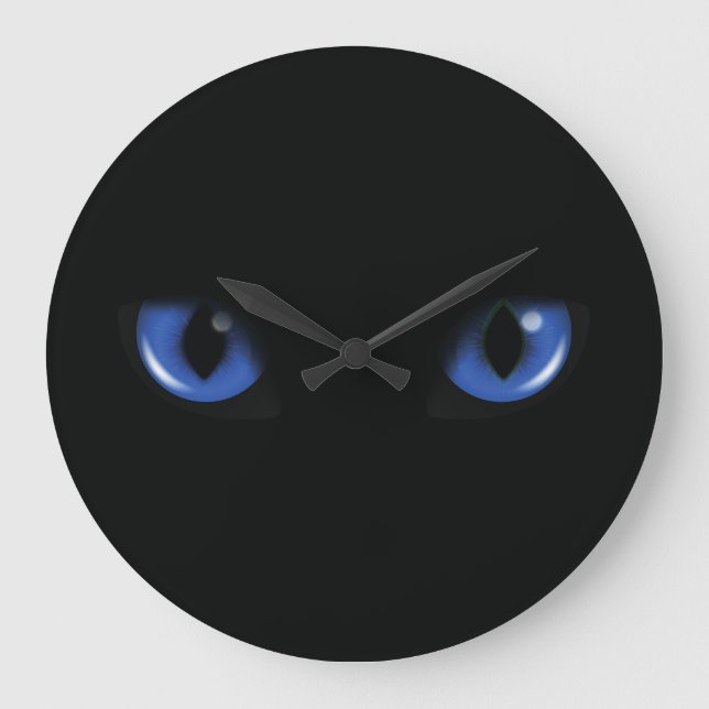 Reloj Redondo Grande Wanduhr Katzenaugen (Anverso)