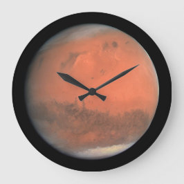Reloj Redondo Grande Wanduhr Mars