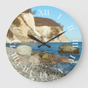 Reloj Redondo Grande Wanduhr redondo dígitos romanos Sobresalieron