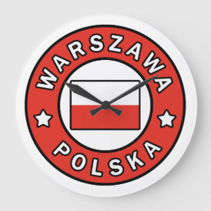 Reloj Redondo Grande Warszawa Polska