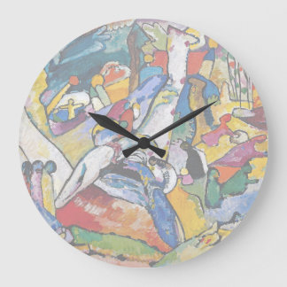 Reloj Redondo Grande Wassily Kandinsky - Composición II Arte Abstracto