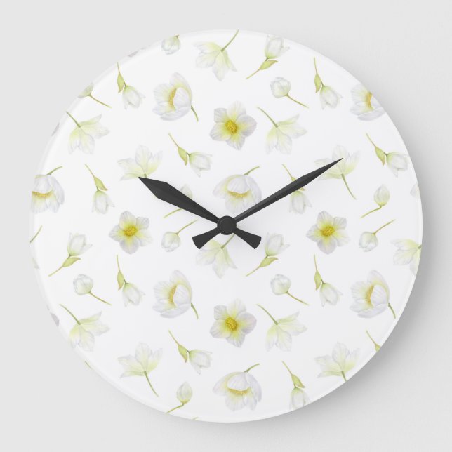Reloj Redondo Grande Wedding Joy Wall Clock (Anverso)