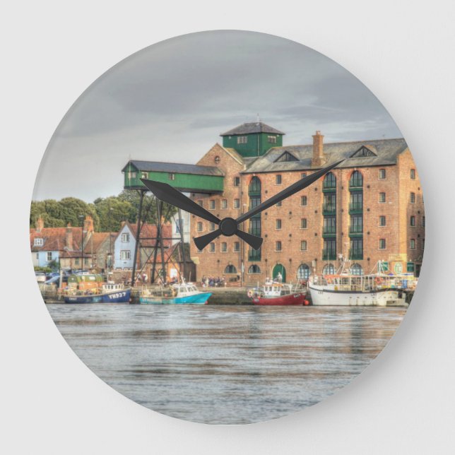 Reloj Redondo Grande Wells-next-the-sea North Norfolk Coast (Anverso)