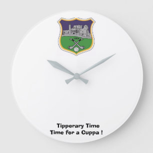 Reloj Redondo Grande Were on Tipperary Time-Time for a Cuppa.