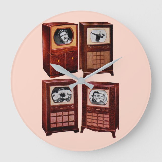 Reloj Redondo Grande What’s on TV (Anverso)