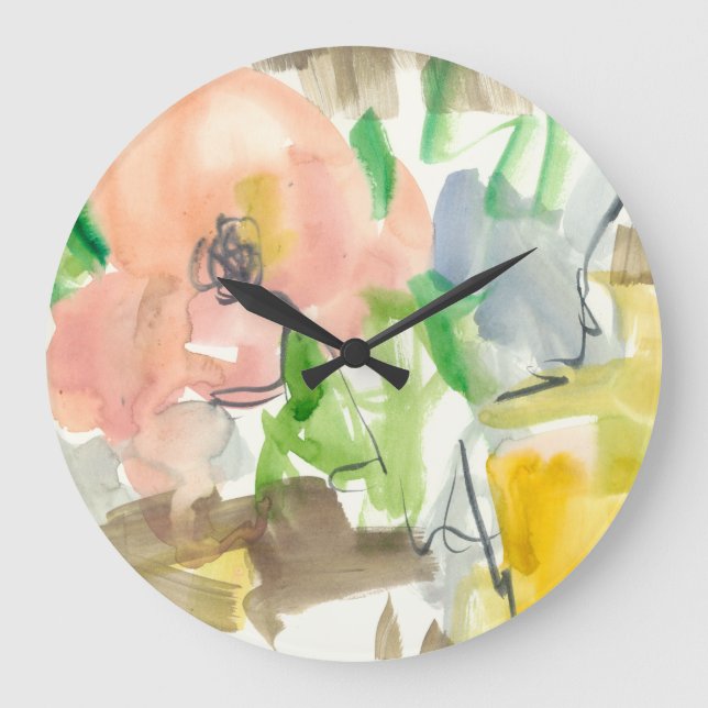 Reloj Redondo Grande Whimsy in The Garden II (Anverso)
