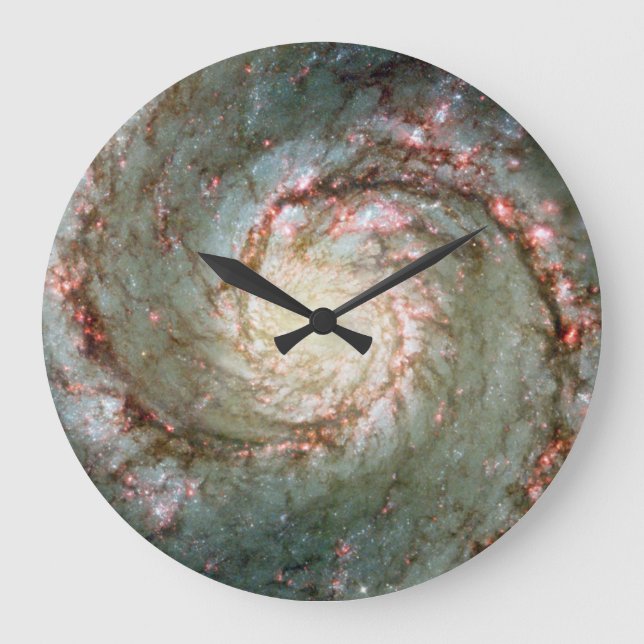 Reloj Redondo Grande Whirlpool Galaxy (Anverso)