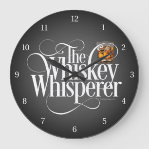 Reloj Redondo Grande Whiskey Whisperer reloj grande