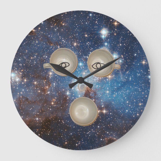 Reloj Redondo Grande Who are you, people? Alien from Space. (Anverso)