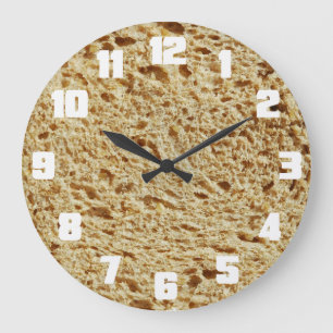 Reloj Redondo Grande Whole Grain Bread