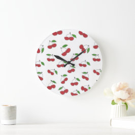 Reloj Redondo Grande Wild Cherry