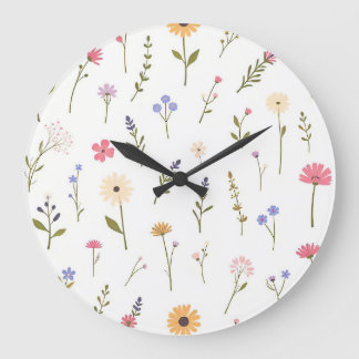 Reloj Redondo Grande Wilds Susurrantes