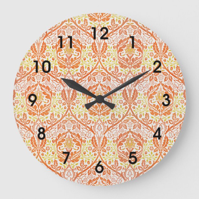 Reloj Redondo Grande William Morris, Rama de Oro, (Anverso)