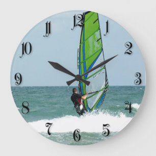 Reloj Redondo Grande Windsurfer