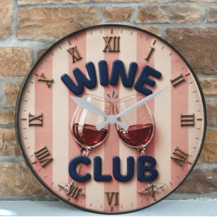 Reloj Redondo Grande Wine Club Cheers Wine Rustic Winery Bar