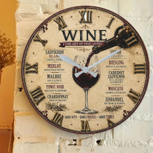 Reloj Redondo Grande Wine Guide The Art of Fine Living