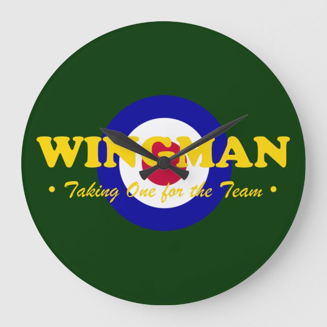 Reloj Redondo Grande Wingman (RAF) (Anverso)