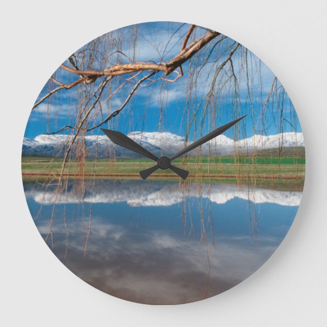 Reloj Redondo Grande Winter Reflections. Ceres, Boland District (Anverso)