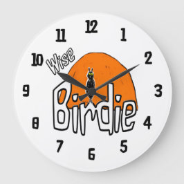 Reloj Redondo Grande Wise birdie large clock