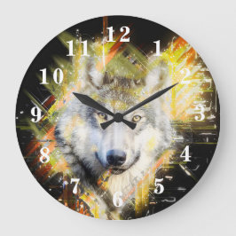 Reloj Redondo Grande Wolf