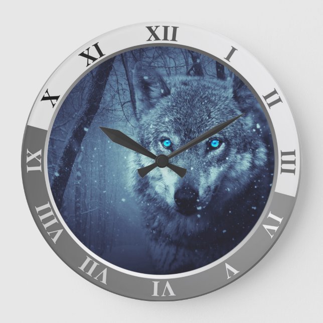 Reloj Redondo Grande Wolf (Anverso)