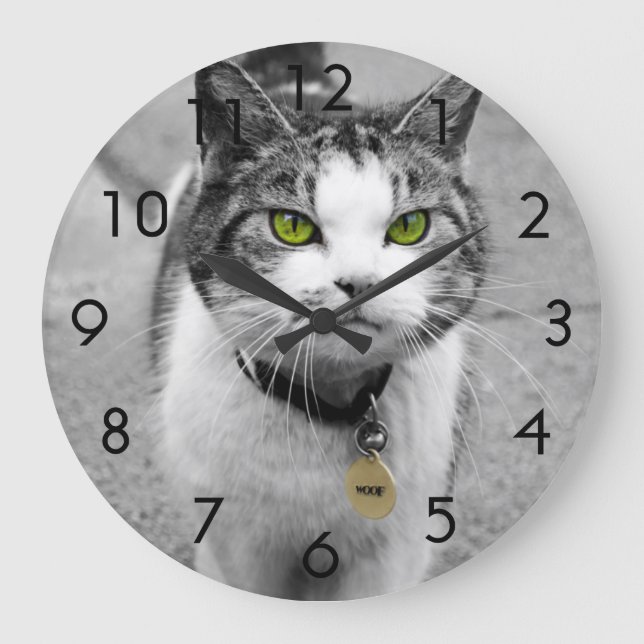 Reloj Redondo Grande Woof (Anverso)