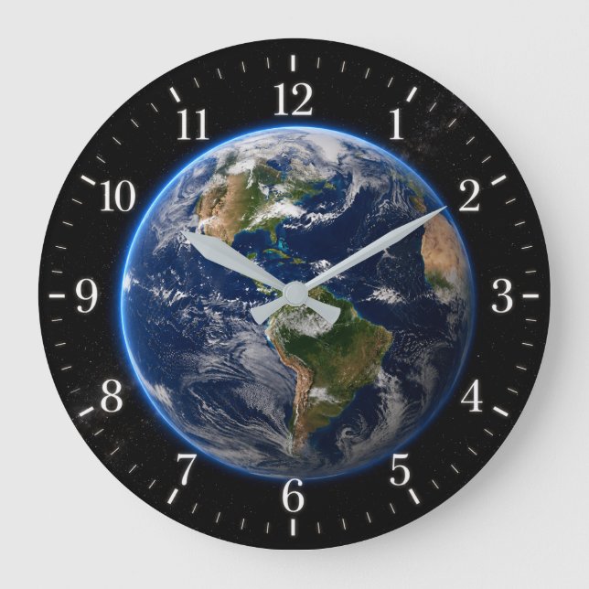 Reloj Redondo Grande World Clock – 2026 Version (Anverso)