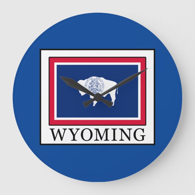 Reloj Redondo Grande Wyoming (Anverso)