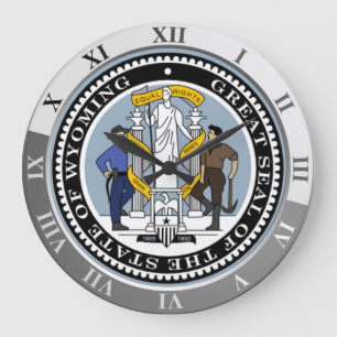 Reloj Redondo Grande Wyoming