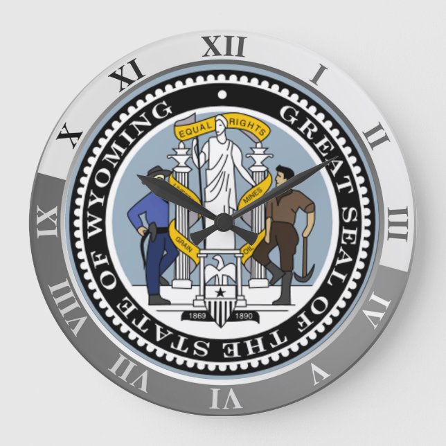Reloj Redondo Grande Wyoming (Anverso)
