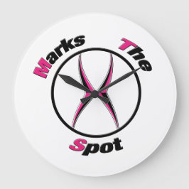 Reloj Redondo Grande X marca el punto