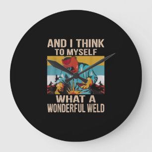 Reloj Redondo Grande Y Pienso En Lo Maravilloso De La Vintage De La Sol