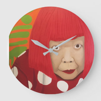 Reloj Redondo Grande Yayoi Kusama