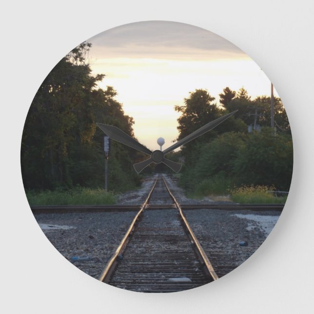 Reloj Redondo Grande Yendo al Oeste (Anverso)