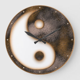Reloj Redondo Grande Yin Yang