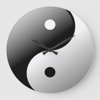 Reloj Redondo Grande Yin Yang