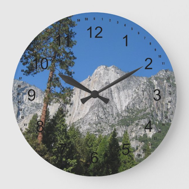 Reloj Redondo Grande Yosemite en California (Anverso)