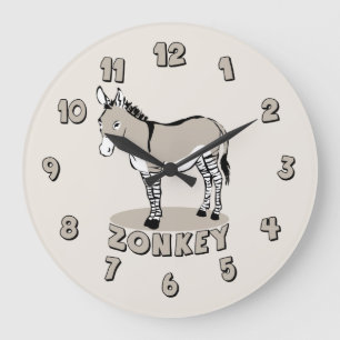 Reloj Redondo Grande Zonkey