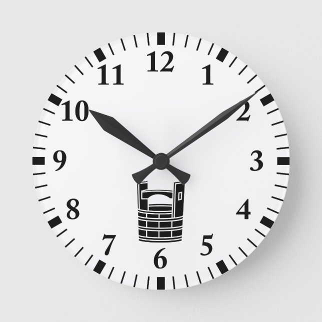 RELOJ REDONDO MEDIANO 手桶 (Anverso)