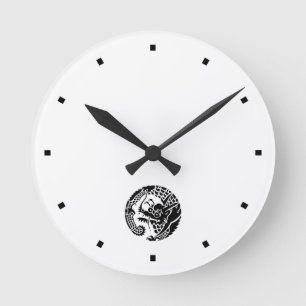 RELOJ REDONDO MEDIANO 日 蓮 宗 龍 の 丸