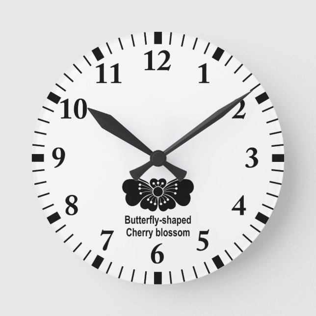 RELOJ REDONDO MEDIANO 桜 胡 蝶 (Anverso)