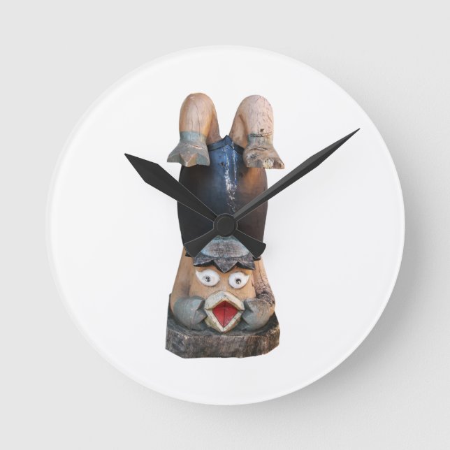 Reloj Redondo Mediano 河 de Kappa 童 Handstand (Anverso)