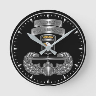 Reloj Redondo Mediano 101ª agresión aérea de la División Aérea